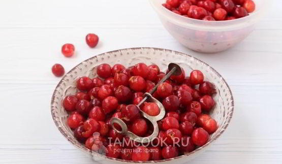 заморозка черешни на зиму