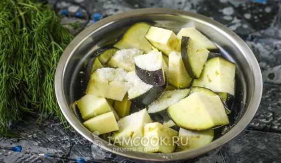 заморозка для баклажанной икры на зиму