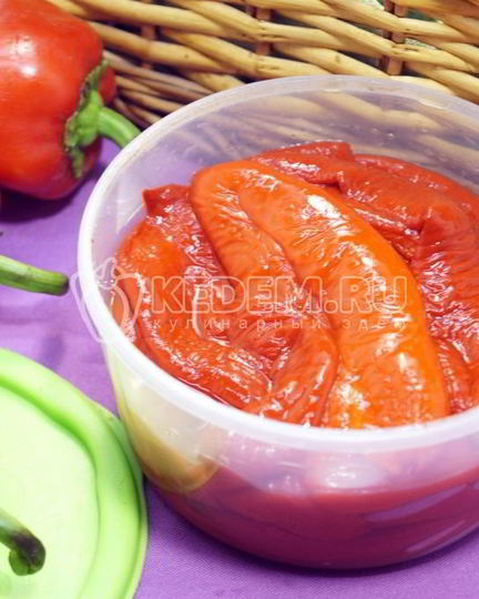 Рецепт запеченных перцев