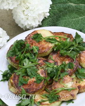 Жареные кабачки на зиму