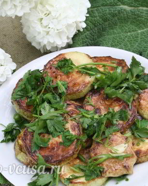 Жареные кабачки на зиму