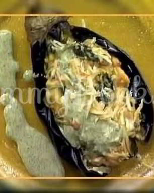 Баклажан с начинкой