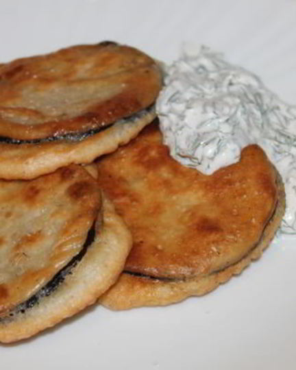 Рецепт баклажанов в кляре