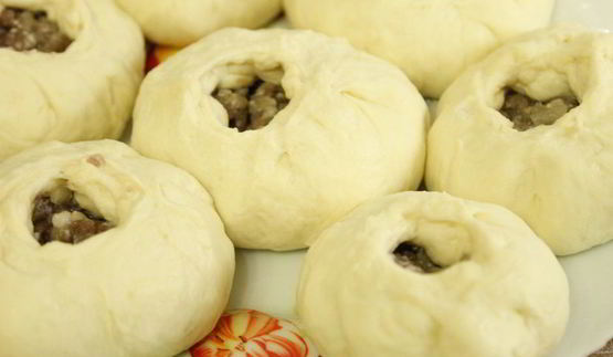 беляши с мясом