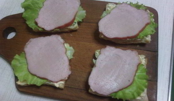 бутерброд мильфей