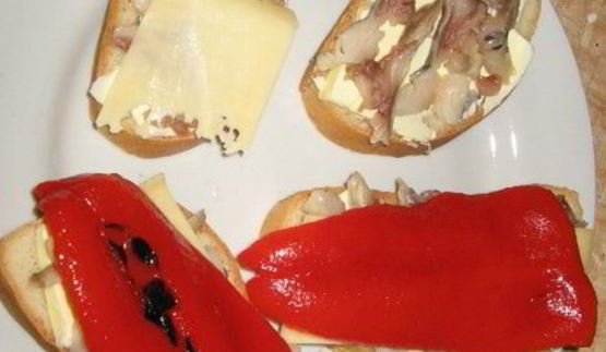 бутерброд нарядный