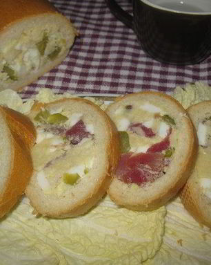 Бутерброд-рулет