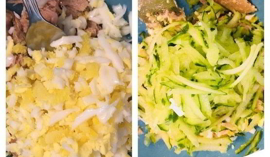 бутерброд с консервированным тунцом