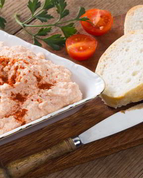 Бутерброд с творогом