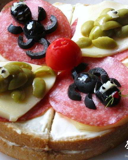 Рецепт бутербродов кот и пес