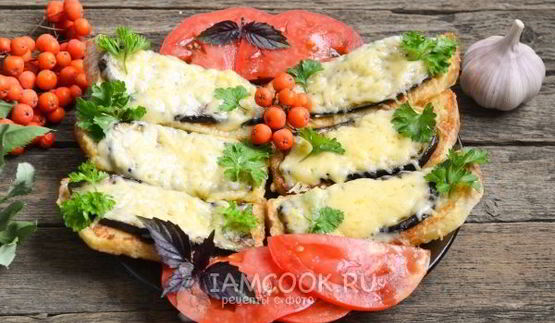 бутерброды с баклажанами