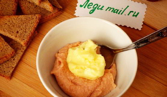 бутерброды с икрой минтая