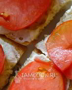 Бутерброды с кабачками и помидорами