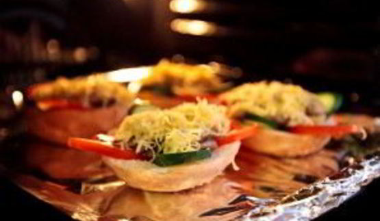 бутерброды с шампиньонами и сыром