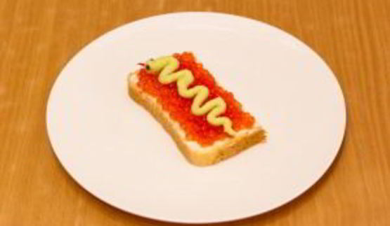 бутерброды змейка