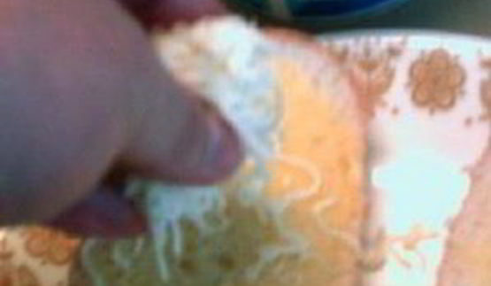 чесночно-сырный бутерброд