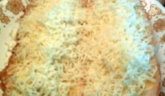 чесночно-сырный бутерброд