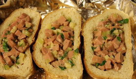 горячие бутерброды к завтраку