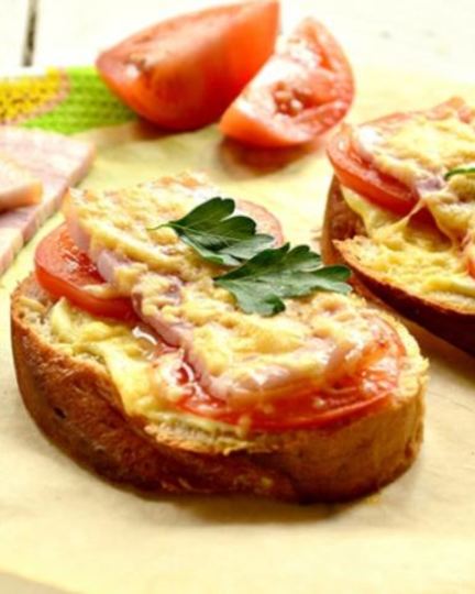 Рецепт горячих бутербродов с беконом