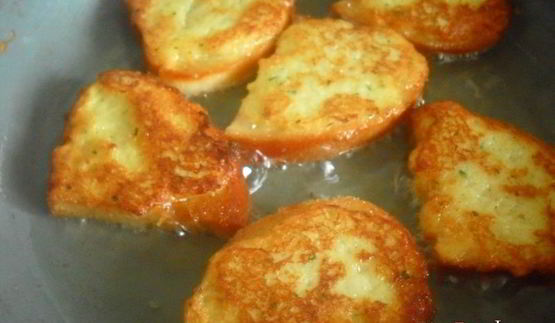 горячие бутерброды с картофелем