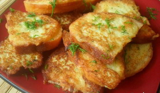 горячие бутерброды с картофелем