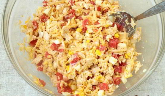 горячие бутерброды с курицей и помидорами