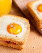 Горячие бутерброды с окороком