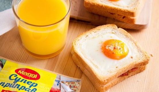 горячие бутерброды с окороком