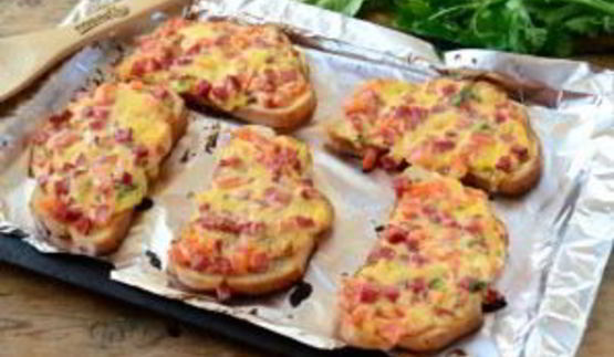 сочные горячие бутерброды