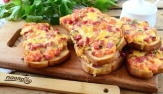 сочные горячие бутерброды