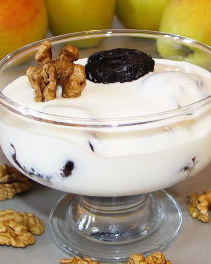 Рецепт чернослива фаршированного имбирем и грецким орехом