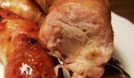 домашняя колбаса из индейки в кишке