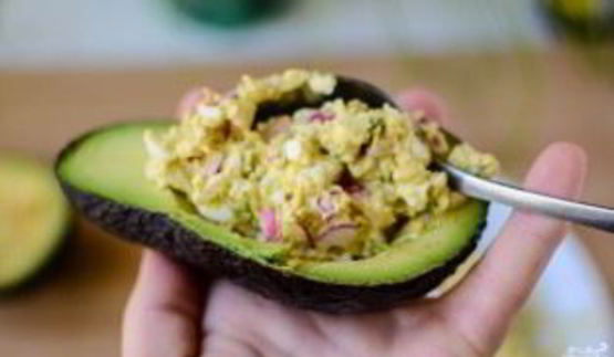 фаршированные авокадо