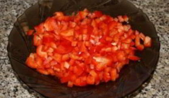 фасоль с баклажанами