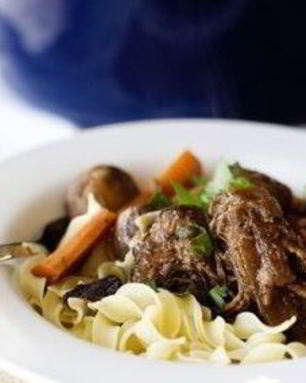 Говядина, маринованная в вине