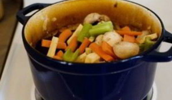 говядина, маринованная в вине