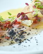 Карпаччо из баррамунди