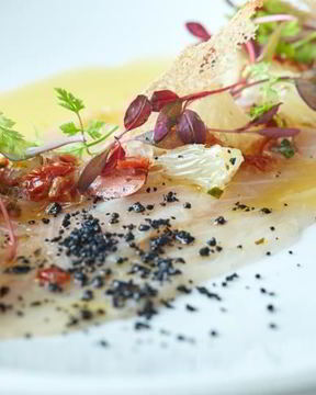 Карпаччо из баррамунди