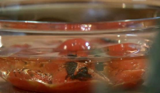 карпаччо из говядины с рикоттой