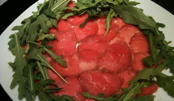 карпаччо из говядины