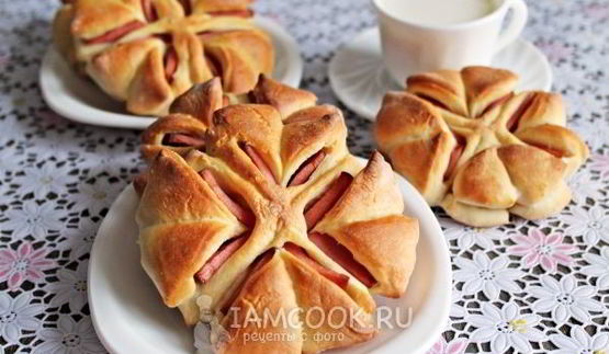 колбаса в тесте