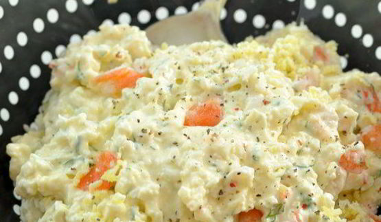 крабовые палочки, фаршированные креветками