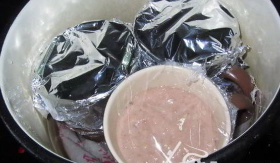 куриная колбаса в кружке