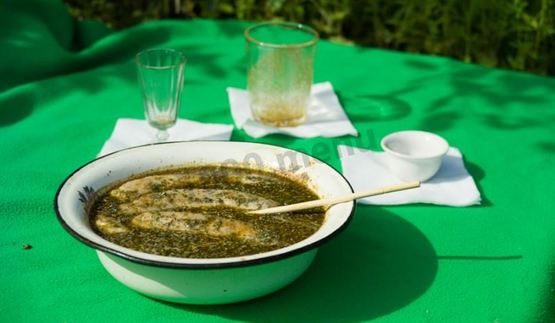 маринованные купаты куриные на костре