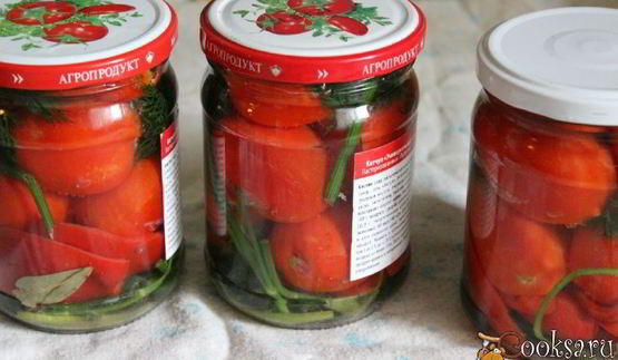 маринованные помидоры со сладким перцем