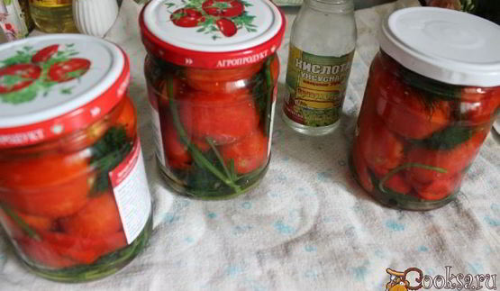 маринованные помидоры со сладким перцем