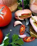 Маринованные сосиски Утопенцы по-чешски