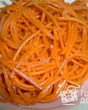 Морковь по-корейски