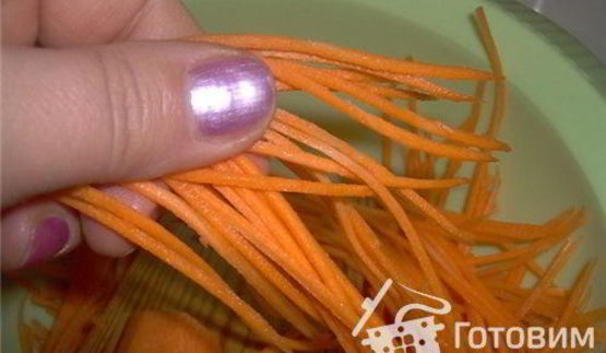 морковь по-корейски