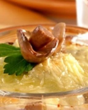 Мясная закуска с грибами